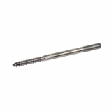 VCMB - Dual-thread screw wood/metall - Steel or Stainless steel. Simplified view
