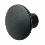 PCH - Female mushroom head handle - technopolymer - Push/Pull knob
