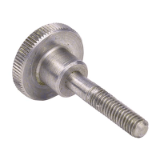 VMS - Knurled set screw - Stainless steel - Thread from M4 to M10