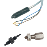 Electrical contact spring plungers