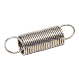 ET - Extension spring - DIN 2097 - Stainless steel piano wire