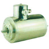 DER63 - Stainless steel AC asynchronous motor 0.18 kW - torque up to 3.49 Nm