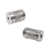 Bellows coupling - stainless steel