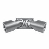 GDAL - Double universal joint Eco series - Light duty. Simplified representation