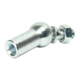 IBJ - 180° Ball and socket joint - Steel / steel contact