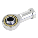 CFF/SS - Female rod end bearing DIN ISO 12240-4 - Stainless steel / self-lubricating bronze contact