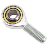 CMM/SS - Male rod end bearing DIN ISO 12240-4 - Stainless steel / self-lubricating bronze contact