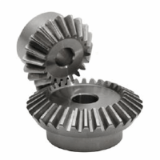 SSDB - 2:1 stainless steel - Stainless steel bevel gear - Ratio 2:1 - Simplified view