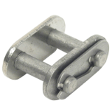 SBS/L - Link for single metric chain - Stainless steel - Pitch 9.52 to 19.05 mm
