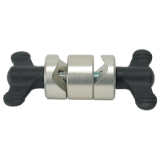 NSR - Adjustable clamp - For rod or tube. Simplified drawing