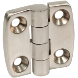 CHAEss - Stylish stainless steel screw hinge - 316 stainless steel. Simplified view