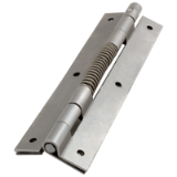 CHAR-4 - Spring hinges for welding/screw mounting - Resets automatically. Simplified view