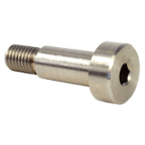 SHSS - Shoulder screw stainless steel 416 - Pre-treated stainless steel 850-1000N/mm². Simplified drawing