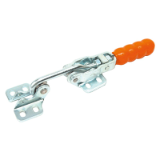 SCH - Horizontal hook toggle clamp - Secures with a hook - In steel or stainless steel - Simplified view