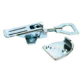 SRG52 - Adjustable latch clamp with catch-plate - Span adjustable from 78mm to 98mm. Simplified view