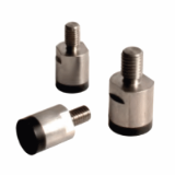 VTAP - Magnetic head screw - with rubber coating. Simplified representation
