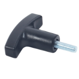 PGNT - Thermoplastic T handle - Push-Pull function