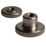 EMS - Knurled nut - Stainless steel - Threads from M3 to M12
