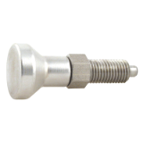 SLBS - Index bolt - Stainless steel - Pull to unlock. Simplified drawing