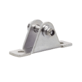 CLR - Straight clevis - For use with a male clevis - Steel - Simplified view