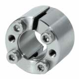 RT61ss - Stainless steel self-centering locking assembly - Simplified view