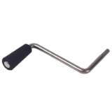 MBEX - Hexagonal ended handle - for use with manually operated bevel gearbox