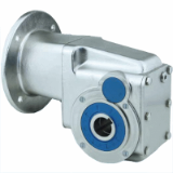 RFK28C - Stainless steel hypoid gearbox - Torque up to 130Nm - Simplified view