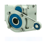RFVBR - Stainless steel worm and wheel gearboxes - torque arm