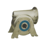 RFVFP - Stainless steel worm and wheel gearboxes - mounting bracket