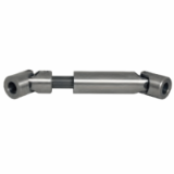 CTss - Stainless steel telescopic universal joint - Low duty. Simplified representation