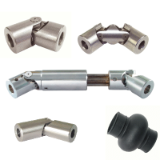 Steel universal joints - industrial range