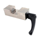 HK / LRX - Manual locking clamp - For IKO LRX rails. Simplified view