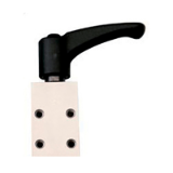 HK / T - Manual locking clamp - For Drylin® T guide rails. Simplified view