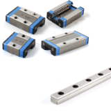 LWL 20 - C - Carriage - Precision linear slide IKO - Size 20 - Dynamic load from 4070 N to 7350 N