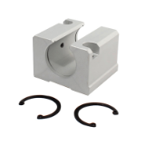 NSO - Standard housing for open linear bearing - For KB-OP and TK-OP bearings
