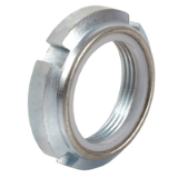 EAR - Bearing lock nut - With Nylon lock washer - Simplified view