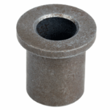 MEFC - Flanged METAFRAM® cylindrical bearing - Self-lubricating FP20 ferrous alloy