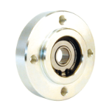 BH02 - Bearing housing - Bearing fitted with circlips