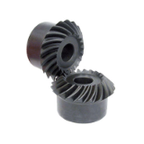 SMS 1 - 3 - Spiral bevel gear - Hardened steel - Ratio 1:1 - Module 1.0 to 3.0