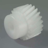 ZSH 0.5 - Helical gear - Parallel axis- Machined plastic - Module 0.5