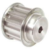 T 10-21-AL - T type toothed pulley - Aluminium - T10 Pitch - Belt width 16mm