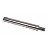 APB-F - Adjusting rod for clamp - Male thread - Stainless steel. Simplified drawing