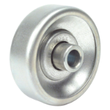 GAL22 - Handling roller - Zinc plated steel. Simplified view