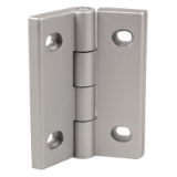 ACLchar - Hinge for aluminium profile - With elongated holes
