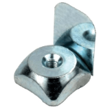 PRF-ECL - Nut with tab - For aluminium profile