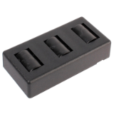 ACLerp-sg - Roller block for modular structure - Roller track. Simplified view