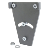 PRF-PA - Hinge plate - For aluminium profile
